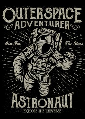 Astronaut and Space
