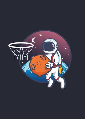 Astronaut and Space