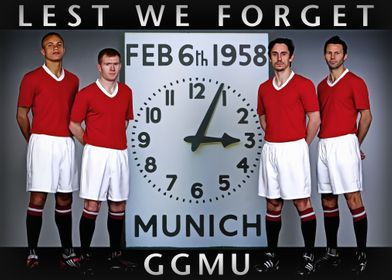 Man Utd Munich Memorial
