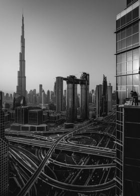 Dubai Skyline Crossroads