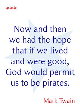 Mark Twain On Pirates