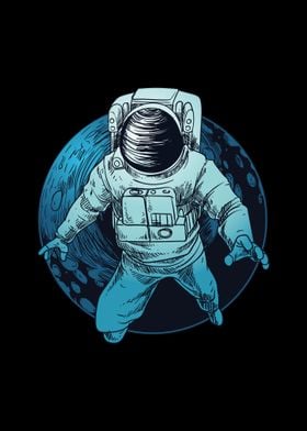 Astronaut and Space