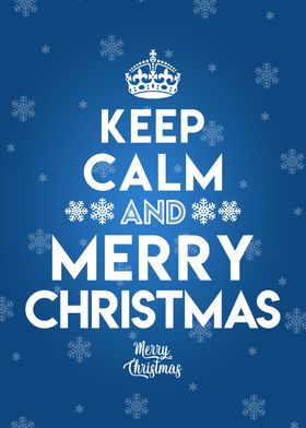 Keep Calm Merry Christmas