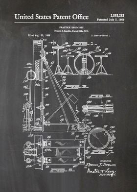 7 Drum Set Patent