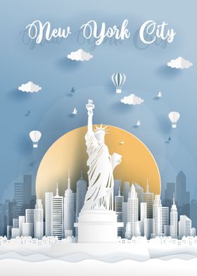 New York Papercut Art