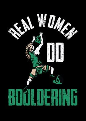 Real women bouldering