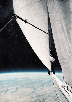 Sailing in space