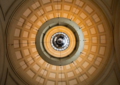 Abstract Domed Ceiling