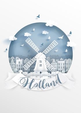 Holland Papercut Art