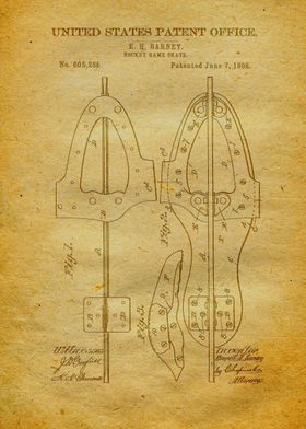 44 Hockey Skate Patent 18