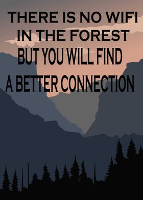 No Wifi in the forest