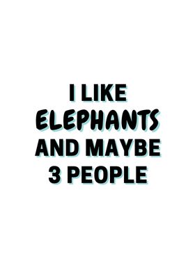 I Like Elephants And Maybe