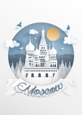 Moscow Papercut Art