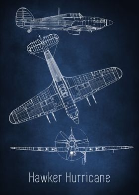 Hawker Hurricane Blueprint