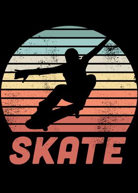 Skate Sunset Skateboarding