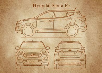 hyundai santa 2014 