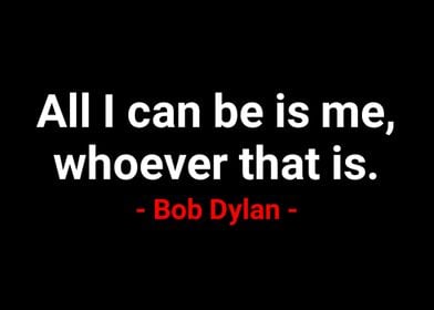 Quote Bob Dylan