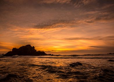 Californian Big Sur Sunset