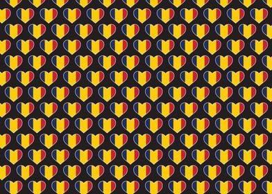 Love Chad flag Motif