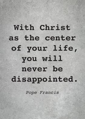 Pope Francis Quote L020