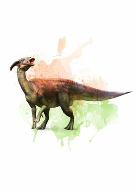 Parasaurolophus dinosaur