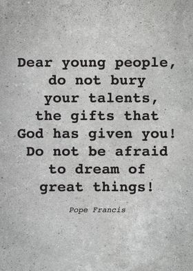 Pope Francis Quote L013