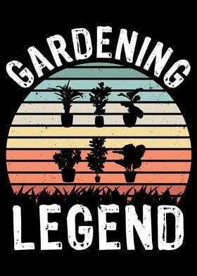 Gardening Legend Sunset