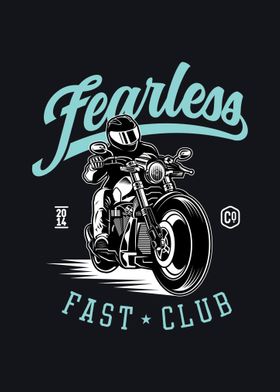 Fearless Motorcyclist 
