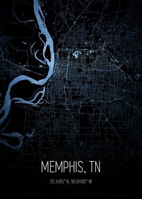 Memphis City Map