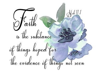 Faith Is Hebrews 11v1