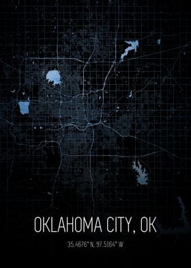 Oklahoma City Map