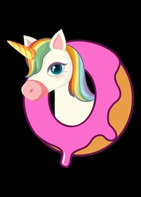 Unicorn Donut Mythical Cre