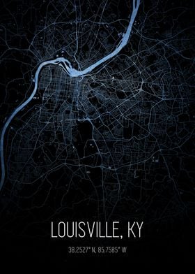 Louisville City Map