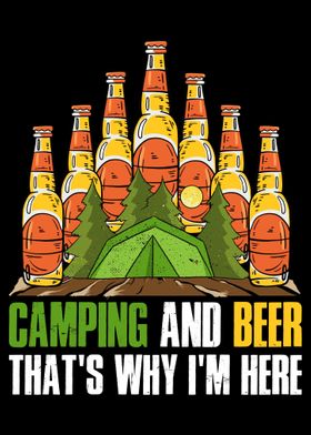 Camping And Beer