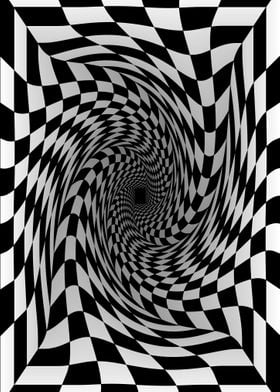 Optical Illusion Vortex 3D