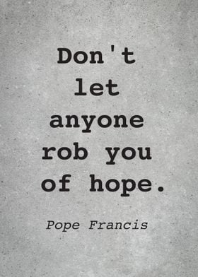 Pope Francis Quote L021