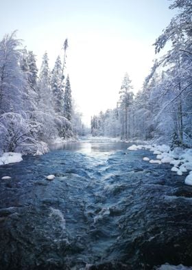 Winter End River