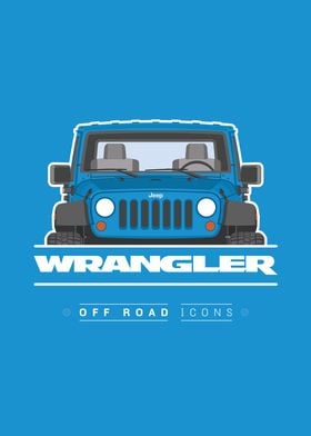 Wrangler blue badge