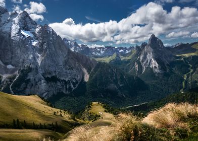 dolomite mountains italy