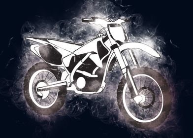 motorcycle smoky