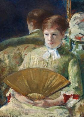 Woman with a Fan