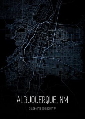 Albuquerque City Map