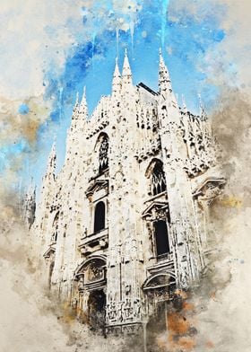 Milano in Watercolor