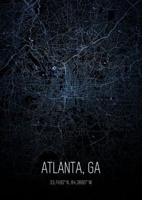 Atlanta City Map