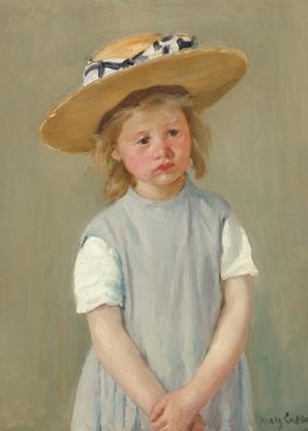 Child in a Straw Hat