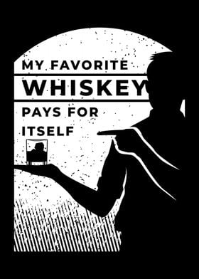 Whiskey Bottle Funny Quote