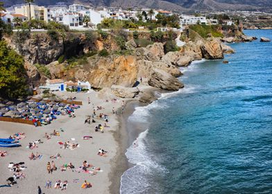 Nerja Beach in Spain