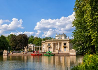 Lazienki Park in Warsaw