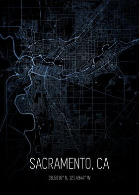 Sacramento City Map