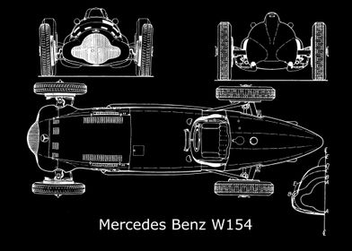 Mercedes Benz W154 1938 